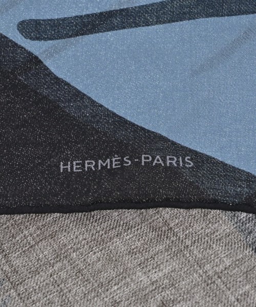HERMES（エルメス）バンダナ・スカーフ 青 サイズ:65 レディース/2200679746010