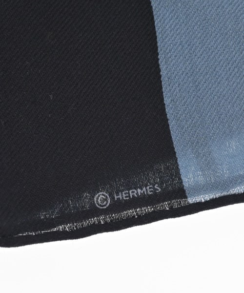HERMES（エルメス）バンダナ・スカーフ 青 サイズ:65 レディース/2200679746010