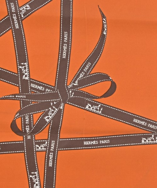 HERMES（エルメス）バンダナ・スカーフ オレンジ サイズ:45 レディース/2200672932144