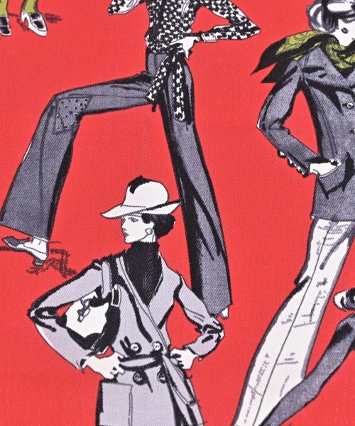 HERMES（エルメス）バンダナ・スカーフ 赤 サイズ:70 レディース/2200677474311