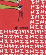 HERMES（エルメス）バンダナ・スカーフ 赤 サイズ:70 レディース/2200677474311