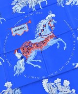HERMES（エルメス）バンダナ・スカーフ 青 サイズ:90 レディース/2200677474328