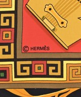 HERMES（エルメス）バンダナ・スカーフ グレー サイズ:- レディース/2200679915768