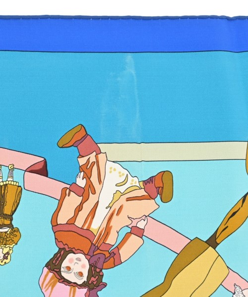 HERMES（エルメス）バンダナ・スカーフ 青 サイズ:- レディース/2200681430228