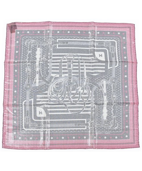 HERMES(エルメス)バンダナ・スカーフ ピンク サイズ:-/2200681465046