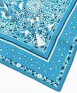 HERMES（エルメス）バンダナ・スカーフ 青 サイズ:- レディース/2200681803022
