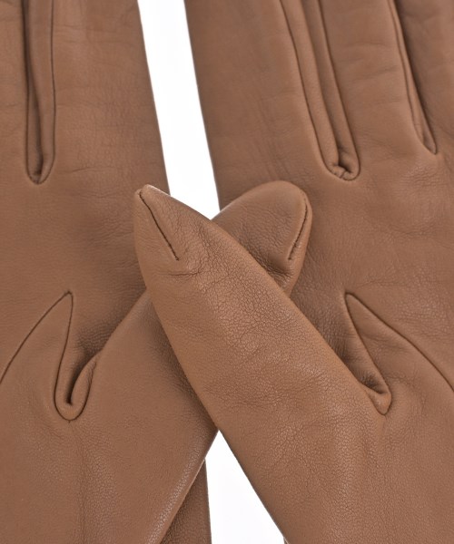 HERMES（エルメス）手袋 茶 サイズ:7 レディース/2200693706014