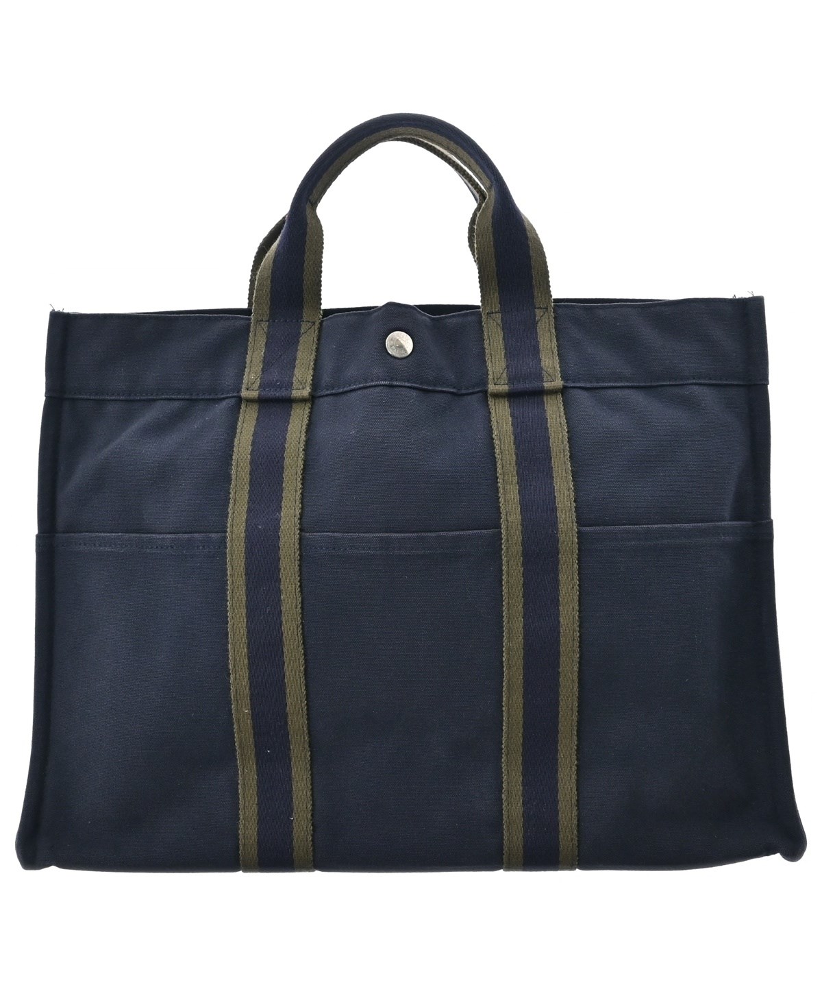 HERMES（エルメス）トートバッグ 紺 サイズ:- レディース