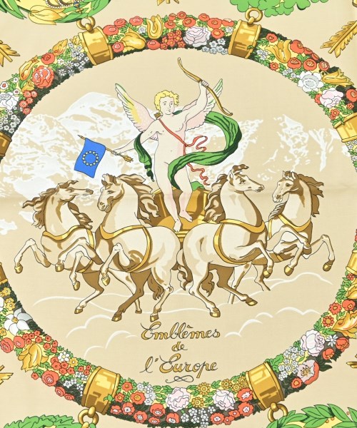 HERMES（エルメス）バンダナ・スカーフ ベージュ サイズ:- レディース/2200693935759