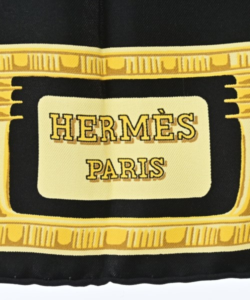 HERMES（エルメス）バンダナ・スカーフ 黒 サイズ:- レディース/2200693935797