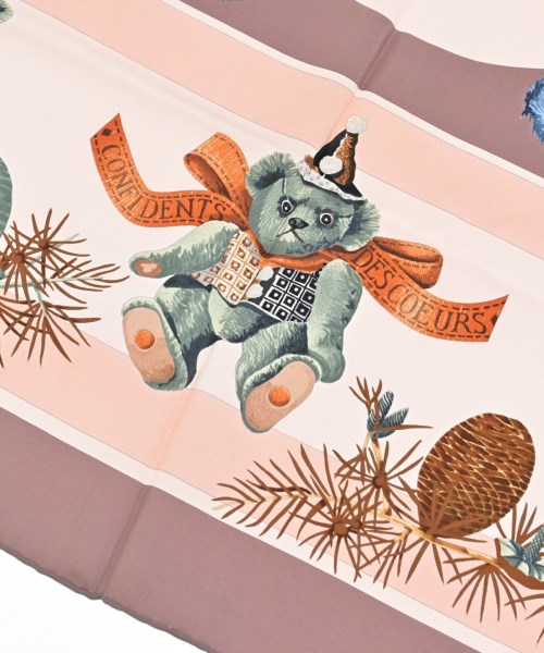 HERMES（エルメス）バンダナ・スカーフ ピンク サイズ:- レディース/2200693936176