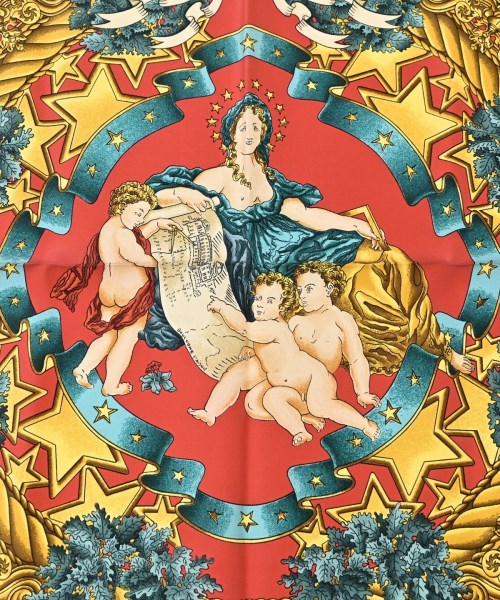 HERMES（エルメス）バンダナ・スカーフ 赤 サイズ:- レディース/2200693936206