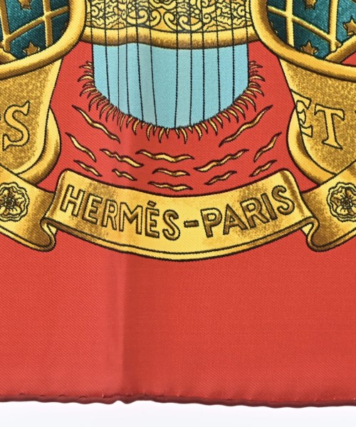 HERMES（エルメス）バンダナ・スカーフ 赤 サイズ:- レディース/2200693936206