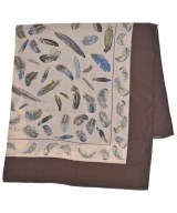HERMES（エルメス）バンダナ・スカーフ 茶 サイズ:140 レディース/2200690000160