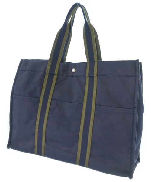 HERMES（エルメス）トートバッグ 紺 サイズ:- レディース/2200696113017
