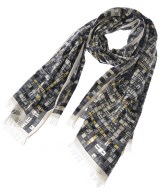 HERMES（エルメス）バンダナ・スカーフ グレー サイズ:- レディース/2200697590039