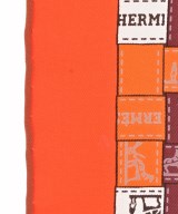 HERMES（エルメス）バンダナ・スカーフ オレンジ サイズ:90 レディース/2200697685094