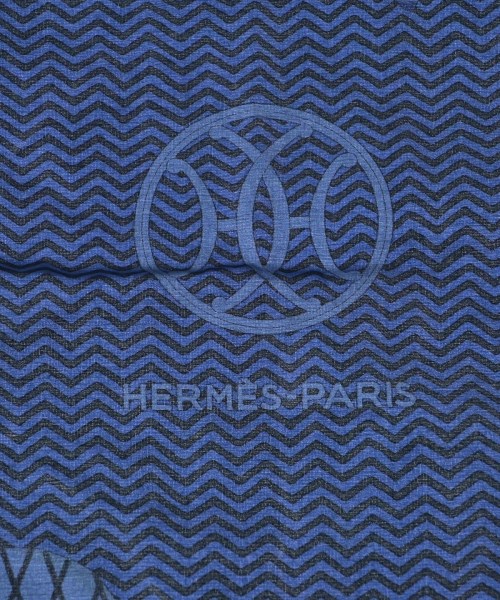 HERMES（エルメス）バンダナ・スカーフ 紺 サイズ:100 レディース/2200698243460