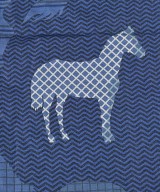 HERMES（エルメス）バンダナ・スカーフ 紺 サイズ:100 レディース/2200698243460
