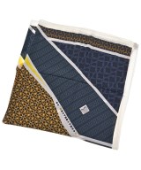 HERMES（エルメス）バンダナ・スカーフ 紺 サイズ:140 レディース/2200698380202