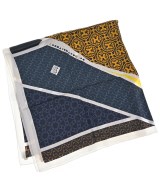 HERMES（エルメス）バンダナ・スカーフ 紺 サイズ:140 レディース/2200698380202