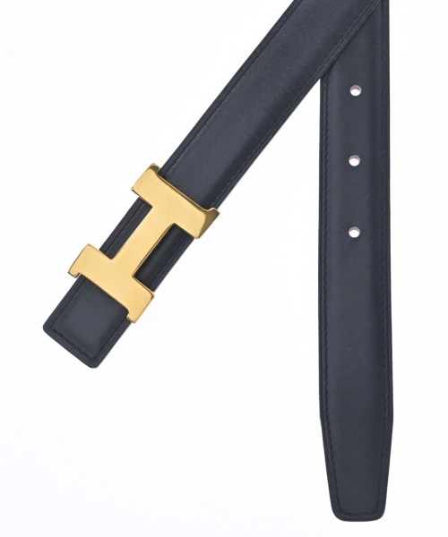HERMES（エルメス）ベルト 紺 サイズ:75 レディース/2200699948050