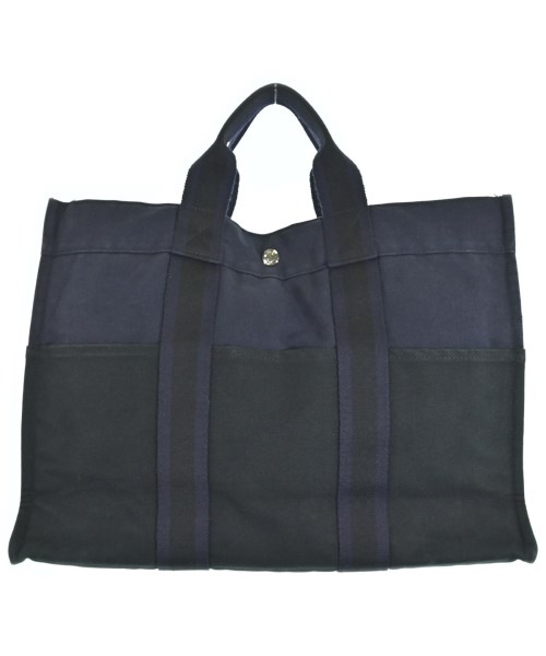 HERMES（エルメス）トートバッグ 紺 サイズ:MM レディース/2200700098385