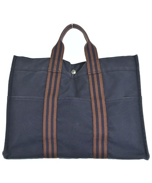 HERMES（エルメス）トートバッグ 紺 サイズ:MM レディース/2200700098415
