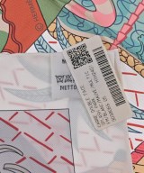 HERMES（エルメス）バンダナ・スカーフ 白 サイズ:90 レディース/2200700297108