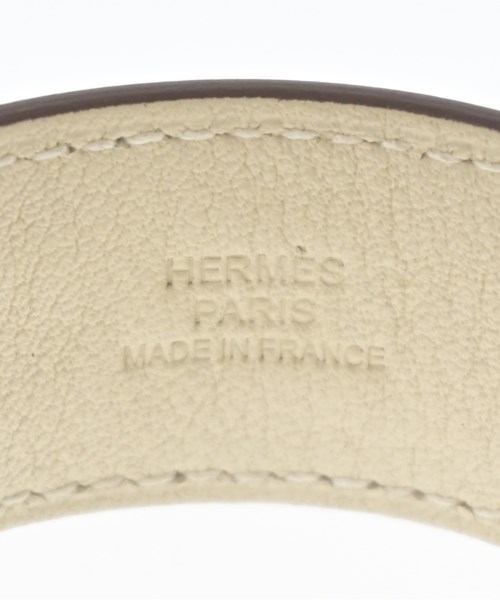 HERMES（エルメス）ブレスレット・バングル 白 サイズ:- レディース/2200700970131