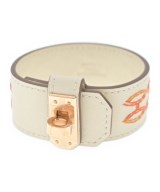 HERMES（エルメス）ブレスレット・バングル 白 サイズ:- レディース/2200700970131