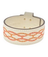 HERMES（エルメス）ブレスレット・バングル 白 サイズ:- レディース/2200700970131