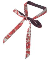 HERMES（エルメス）バンダナ・スカーフ 赤 サイズ:- レディース/2200701164034