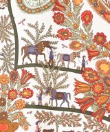 HERMES（エルメス）バンダナ・スカーフ ピンク サイズ:45 レディース/2200699322522