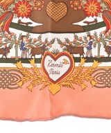 HERMES（エルメス）バンダナ・スカーフ ピンク サイズ:45 レディース/2200699322522