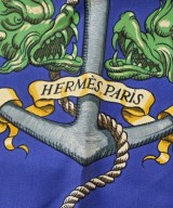 HERMES（エルメス）バンダナ・スカーフ 青 サイズ:90 レディース/2200702125027