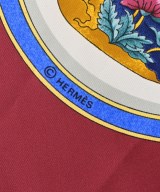 HERMES（エルメス）バンダナ・スカーフ 赤 サイズ:90 レディース/2200702126789