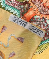HERMES（エルメス）バンダナ・スカーフ 黄 サイズ:90 レディース/2200702126802