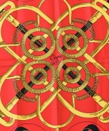 HERMES（エルメス）バンダナ・スカーフ 赤 サイズ:90 レディース/2200702126864