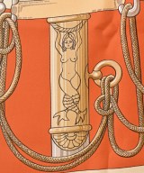 HERMES（エルメス）バンダナ・スカーフ ベージュ サイズ:90 レディース/2200702126871