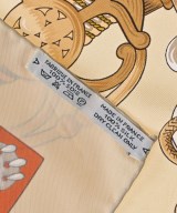 HERMES（エルメス）バンダナ・スカーフ ベージュ サイズ:90 レディース/2200702126871