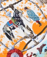 HERMES（エルメス）バンダナ・スカーフ オレンジ サイズ:90 レディース/2200702127182