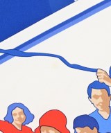 HERMES（エルメス）バンダナ・スカーフ 青 サイズ:90 レディース/2200654551011