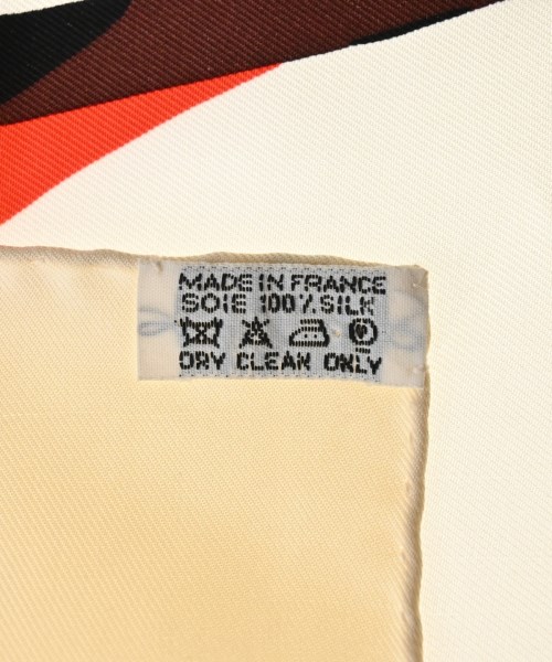 HERMES（エルメス）バンダナ・スカーフ ベージュ サイズ:90 レディース/2200654551042