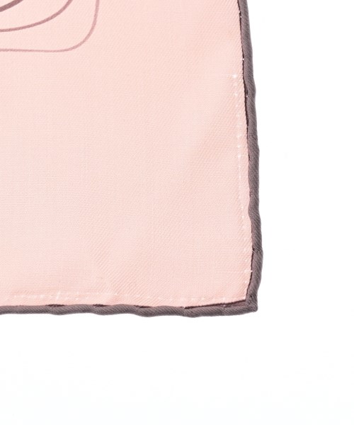 HERMES（エルメス）バンダナ・スカーフ ピンク サイズ:90 レディース/2200654551066