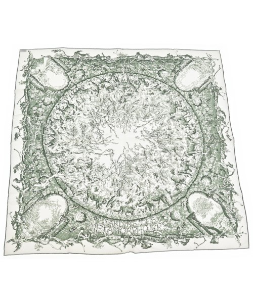 HERMES(エルメス)バンダナ・スカーフ 白 サイズ:-/2200654551073