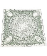 HERMES（エルメス）バンダナ・スカーフ 白 サイズ:- レディース/2200654551073