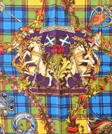 HERMES（エルメス）バンダナ・スカーフ 青 サイズ:90 レディース/2200654551080