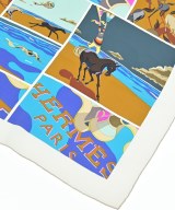 HERMES（エルメス）バンダナ・スカーフ 白 サイズ:90 レディース/2200654551127