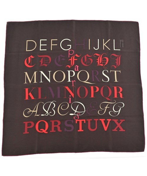 HERMES(エルメス)バンダナ・スカーフ 茶 サイズ:90/2200654551165